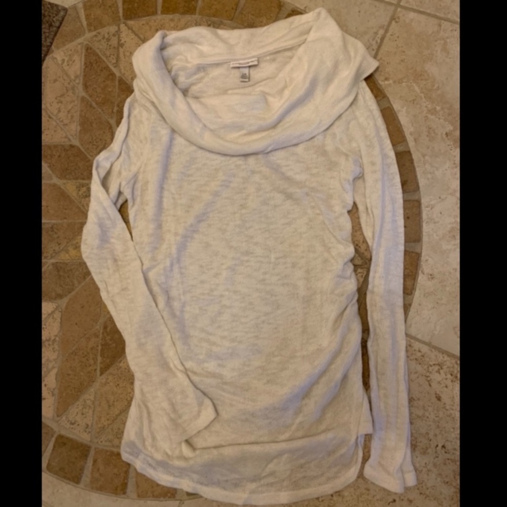 Liz Lange Maternity Cowl Neck Sweater